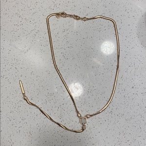 Kendra Scott rose gold necklace